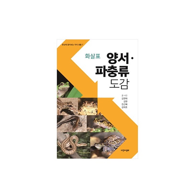 [도서] 화살표 양서파충류도감 (자연과생태)
